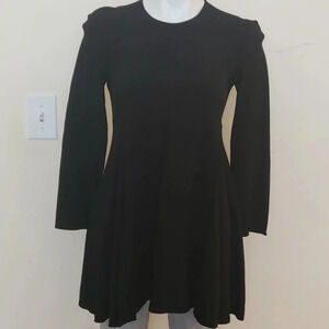 Zara Woman Black Asymmetrical Tunic